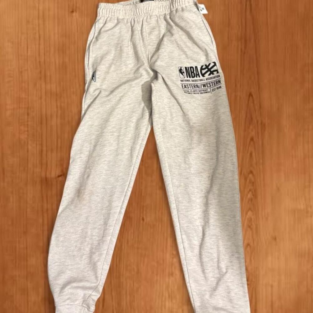 Nba Women's Grey Joggers-tracksuits